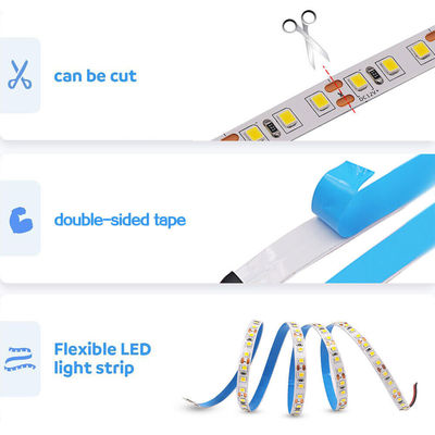 Home 12v 8mm 120leds 12000K Cool Weiß Druckschneidebrett SMD2835 Led Streifenlicht für Innenarchitektur
