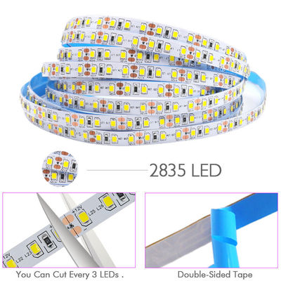 Home 12v 8mm 120leds 12000K Cool Weiß Druckschneidebrett SMD2835 Led Streifenlicht für Innenarchitektur