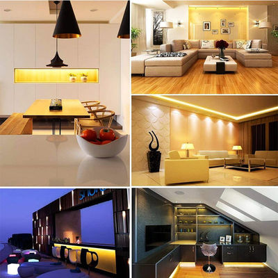 Goldgelb Flexible COB LED Streifenlicht für Hotel Schrank Schlafzimmer Küche Beleuchtung