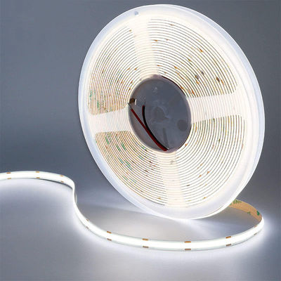 NO-Wasserdicht 12V24V 8mm10mm 480Leds 6500K Weiß CE RoHs Flexible COB LED Streifenlicht