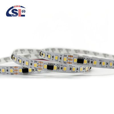 3- Laufwasser 12v24v 8mm 120LEDs 6500K Weiße Elektroplatte SMD2835 Led Streifenlicht