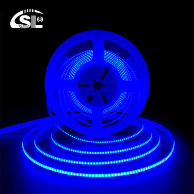 320Leds/m 12V24V Blaue Flexible Strip Light mit wasserdichtem CE RoHs IP20 Ra90 COB Led