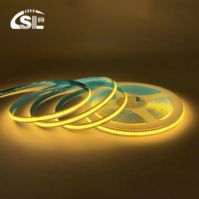 8mm Breite 12V 24V 3000K Warm COB Led Streifenlicht CE RoHs IP20 mit 50000 Stunden Lebensdauer