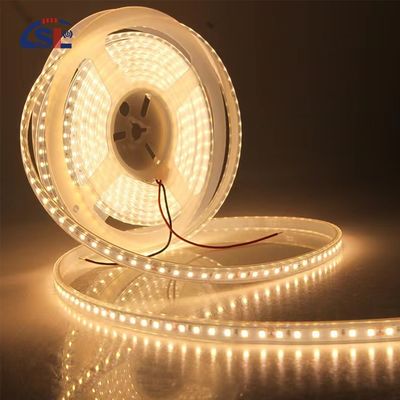 180Leds 10mm Hohe Helligkeit 110v220v 3000K IP67 Wasserdicht SMD2835 Led Streifenlicht