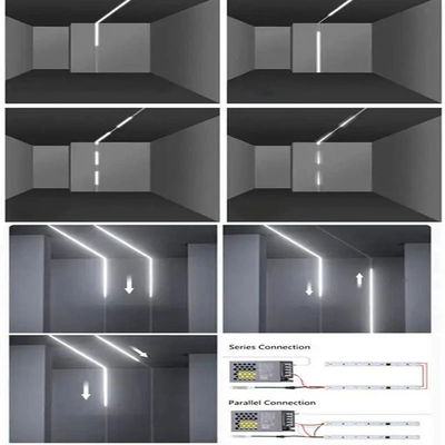 Produktgewicht ((kg) 0,06 LED-Streifenlicht 12v24v 8mm 608leds 3000K-6500K COB SMD2835