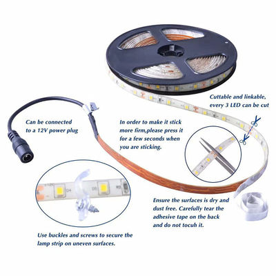 3000K 4000K 5V 8mm 120LEDs IP65 Wasserdicht SMD2835 LED Streifenlicht mit IP65 Bewertung