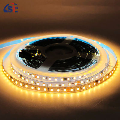 LED-Lichtstreifen für Wohnungen DC12V 24V SMD2835 Elektroplatten-PCB 120Ds 8mm Ra 80 3000K