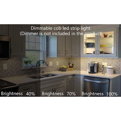 LED-Streifenlicht 8mm10mm 480leds 3000K4000K6500K Warm natürliches weißes flexibles COB-Licht