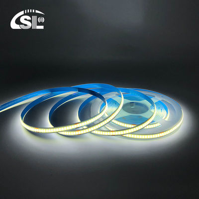 CE RoHs 3 IP20 8mm 12V 24V 320Leds 6500K Weißlicht Flexible COB Led Streifenlicht