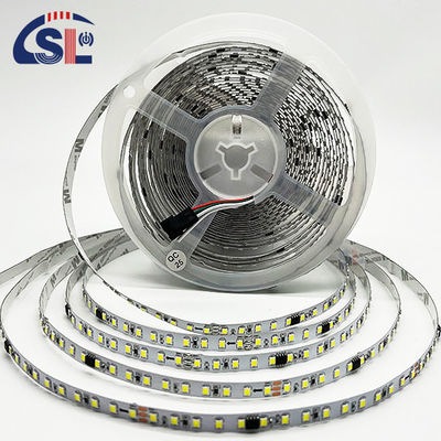 LED-Lichtstreifen für Wohnungen DC12V 24V SMD2835 Elektroplatten-PCB 120Ds 8mm Ra 80 6500K Betrieb