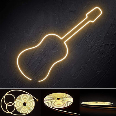 Unterstützung Dimmer Warm Weiß Neon Flex 3000K Mini 24V 4x10mm IP65 Wasserdicht 168 LEDs/m
