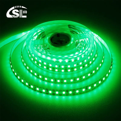 IP20-Bewertung Hohe Helligkeit kundenspezifische 5V 120LEDs Grün Ein Licht Ein Schnitt Elektroplatte SMD2835 LED Streifenlicht