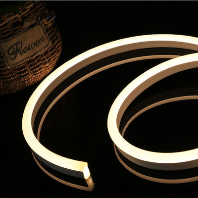 Wärmeweiß Neon Flex DC 12V IP65 Wasserdicht 8x16mm 120 LEDs/M