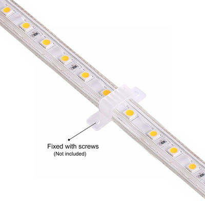 Weiß 10mm 240leds 6500K Elektroplatte IP44 SMD2835 Led Streifenlicht Hochvolt 110v220v