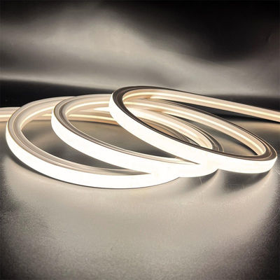 Natürliche weiße Neon-Flex 4000K DC 48V 16x16mm Flachform Vertikalbiegend IP65 wasserdicht LED Neon-Flex