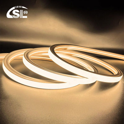 4100K 48V 16x16mm Flachform Vertikalbiegen IP65 Wasserdicht LED Neon Flex 3000K