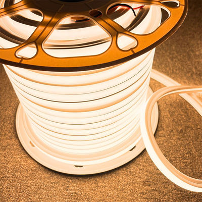 4100K 48V 16x16mm Flachform Vertikalbiegen IP65 Wasserdicht LED Neon Flex 3000K