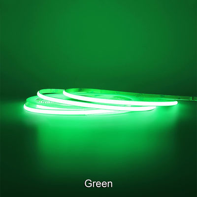 Langlebige COB Led Streifenlicht IP20 8mm 12V24V 320leds Grün für den Außenbereich