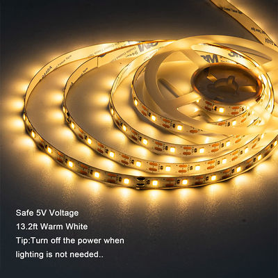 Innendekoration 3000K/4000K/6500K Flexible Elektroplatte SMD2835 LED Streifenlicht 5V 8mm 120LEDs