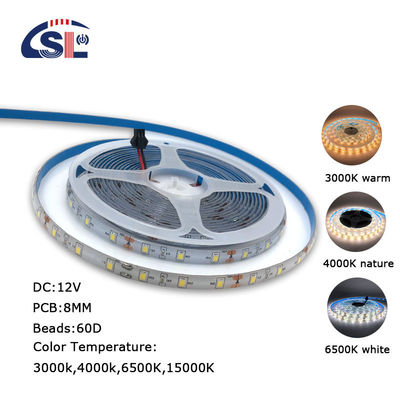 Wasserdicht 5v 8mm 320leds 3000K4000K 1cm ein Schnitt Elektroplatte COB SMD2835 LED Streifenlicht 2-