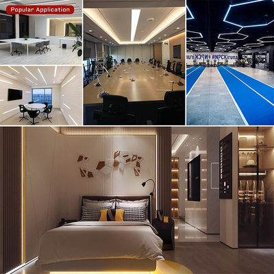 DC 12V24V 8mm10mm Breite 320Leds 6500K Weiß Hohe Helligkeit Flexible COB Led Streifenlicht für Küche Wohnzimmer