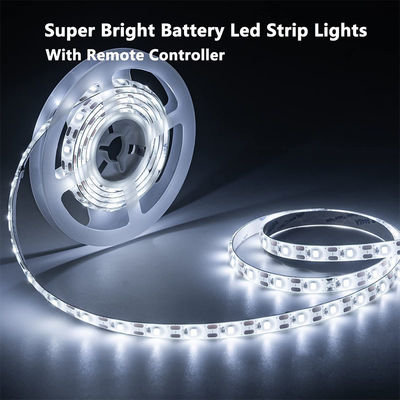 DC 24V 5V 120LEDs 8mm 6500K Weiß hohe Helligkeit Flexible Elektroplatte SMD2835 LED Streifenlicht