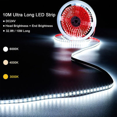 110V220V 8mm 120LEDs 3000K4000K6500K Warmweiß Naturweiß Elektroplatte SMD2835 Led Streifenlicht