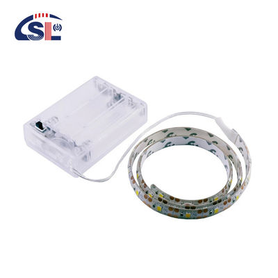 Wasserdicht IP65 5V 120Leds 8mm 3000K Warmweiß Elektroplatte SMD2835 Led Streifenlicht