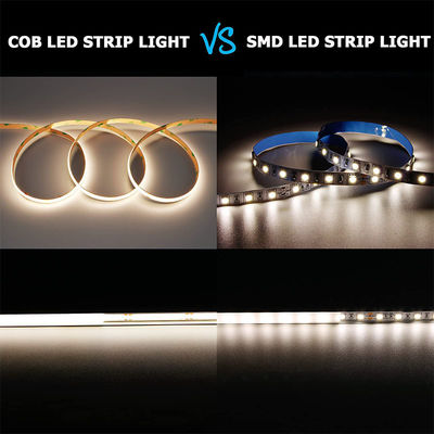 Hotel 5V 8mm 320leds 4000K Natur 1cm ein Schnitt IP65 wasserdicht Elektroplatte flexibel COB Led Streifenlicht