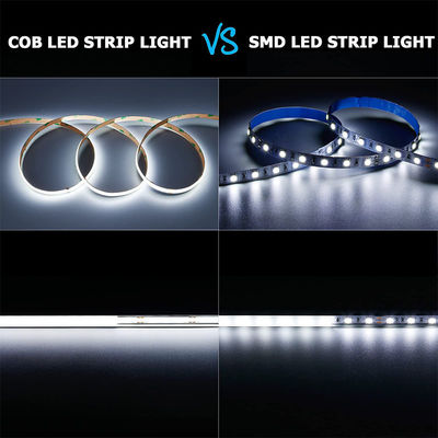 5v 320leds 8mm 6500K Weiß COB Led Streifenlicht für Wohnbeleuchtung durch Schaltersteuerung