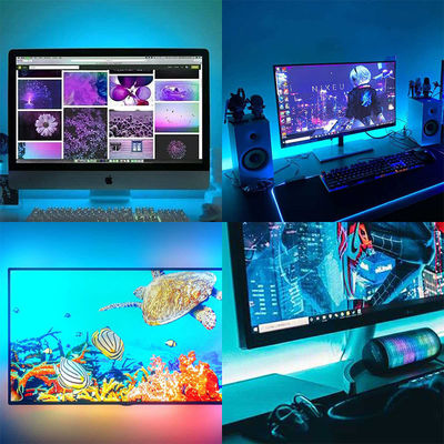 12v24v 8mm 320leds Ice-Blue flexible COB Led Strip Licht für Beleuchtung und Schaltkreisdesign