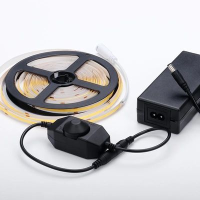 CCT COB Led Streifenlicht DC12V24V 8mm10mm Breite 608leds 3000K 6500K für Innenarchitektur