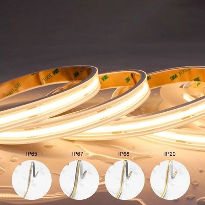 CCT COB Led Streifenlicht DC12V24V 8mm10mm Breite 608leds 3000K 6500K für Innenarchitektur