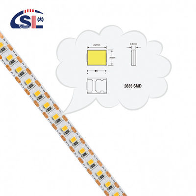 120LEDs 8mm 4000K Natürliche Ein Licht Ein Schnitt IP65 Wasserdicht SMD2835 Led Streifenlicht