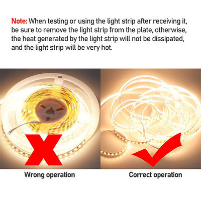 110v220v 10mm 240leds 3000K4000K6500K Flexible Druckschneidplatte SMD2835 Led-Streifenlicht