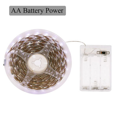 IP20 Rating Hohe Helligkeit 5v 8mm 120LEDs 6500K Weiße flexible Elektroplatte SMD2835 Led Streifenlicht