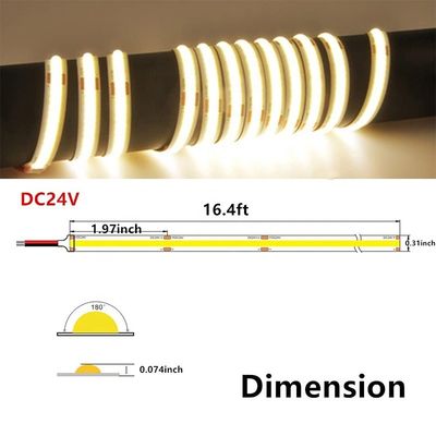 10W/m oder anpassbarer Walt pro Meter COB LED-Streifenlicht für Küche und Wohnzimmer