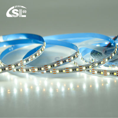 Einstellbare Farbtemperatur LED Streifenlicht 120 LEDs/m Doppelfarbe 8MM Nicht wasserdicht