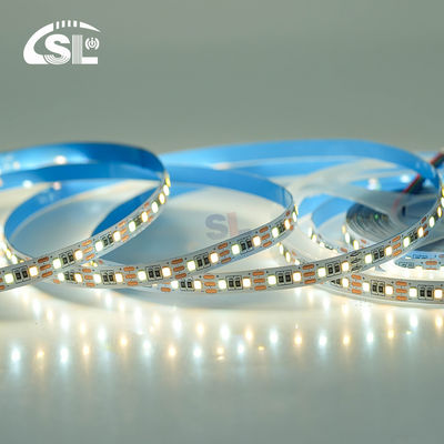 Einstellbare Farbtemperatur LED Streifenlicht 120 LEDs/m Doppelfarbe 8MM Nicht wasserdicht