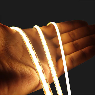 Hohe Helligkeit DC12V24V 8mm10mm 480Leds 3000K Warm COB Led Streifenlicht NO-Wasserdicht