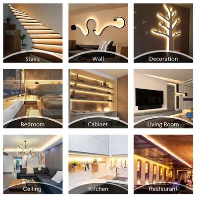 Anpassen LED Chip 24V 140LEDs/M 12W/M Smd 2835 LED Streifenlicht für Innenarchitektur