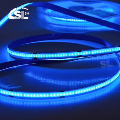 Hohe Helligkeit DC12V24V Eisblau COB Led Streifenlicht für Hotel und Innendekoration