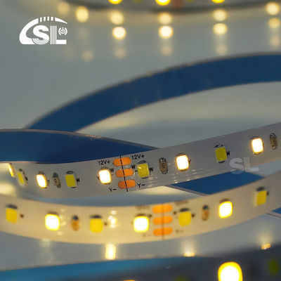 120LEDs CCT Led Streifenlicht 2700k-6500k 5/10M/Rolle 12/24V Gleichspannung Eingangsspannung DC 24V