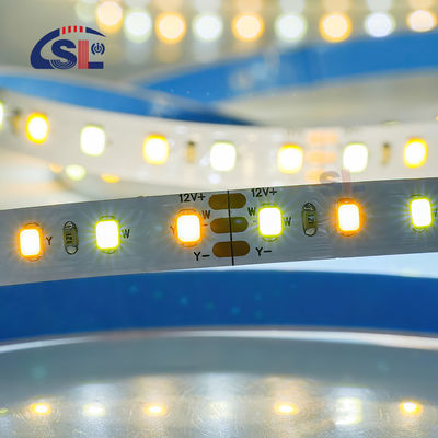 angepasste CCT 12V24V 8mm 120LEDs 3000K-6500K Warmweißweiß SMD2835 Led-Streifenlicht