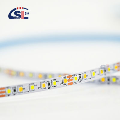 Flexible Dual-Colour Druckschneidplatte SMD2835 Led Streifenlicht 3000K-6500K Warm Weiß -Weiß