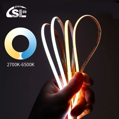 SL-COB-03208DB 8mm PCB Breite 180 Grad Blickwinkel Blaue LED-Lichtstreifen
