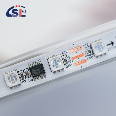 12V WS2811 60Leds Magic Digital Multi Color 5050 Adressierbares RGB LED-Streifen Pixel Warmweiß IP20 Dekor-Controller