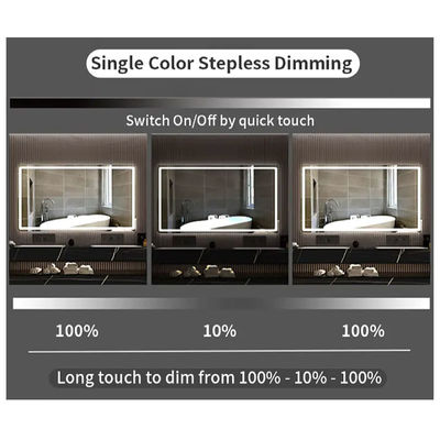Customized Badezimmer Smart Mirror LED Dimmer Touch Sensor Schalter 12V 60W Ein Knopf