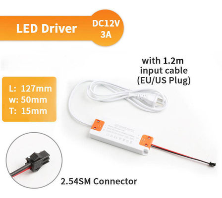 SL Handy Leichtgewicht Stromversorgung LED-Treiber 12W 24W 36W 48W 60W für Badezimmerspiegel