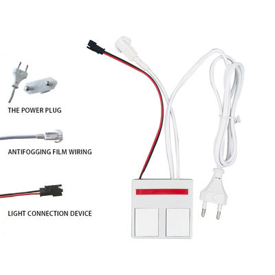 12V LED-Lichtquelle integrierter Badezimmerspiegel Schalter 1N1NC Kombination 1A Max-Strom